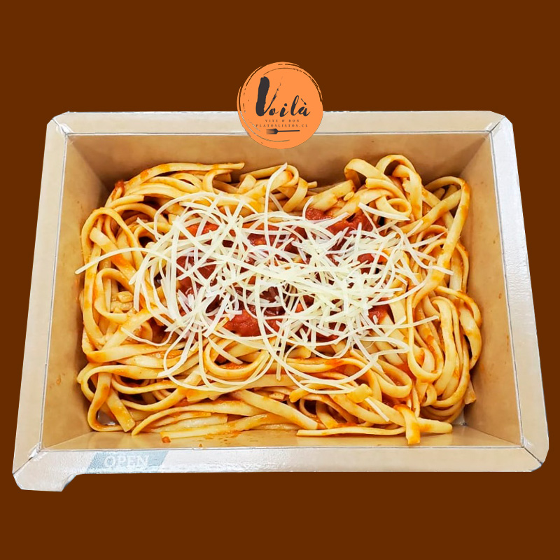 Fetuccini con salsa Italiana