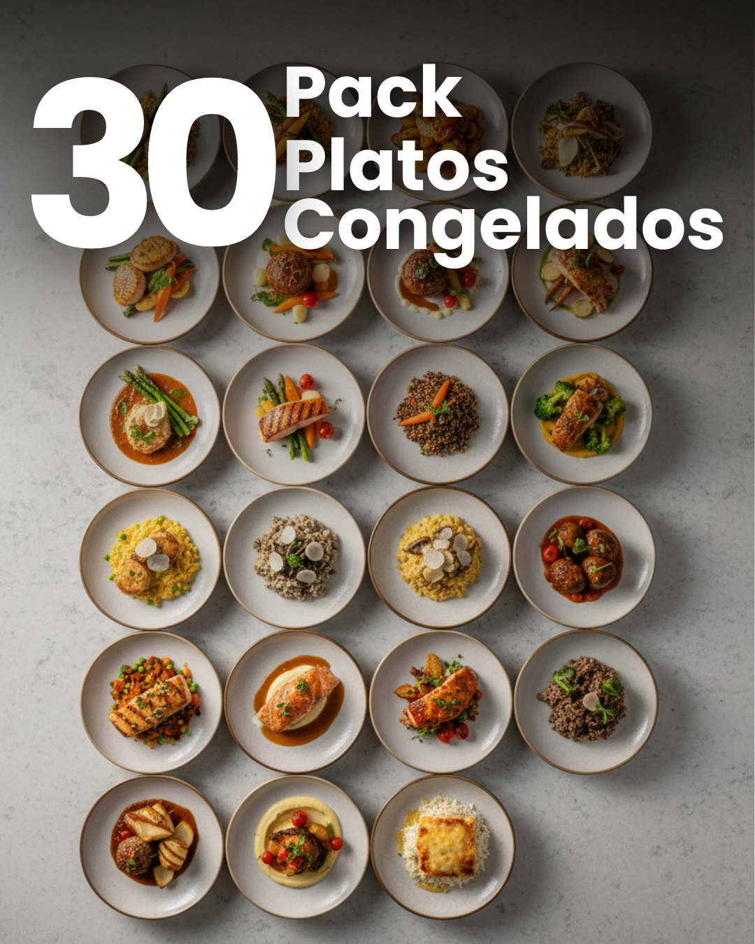 Pack 30 Platos