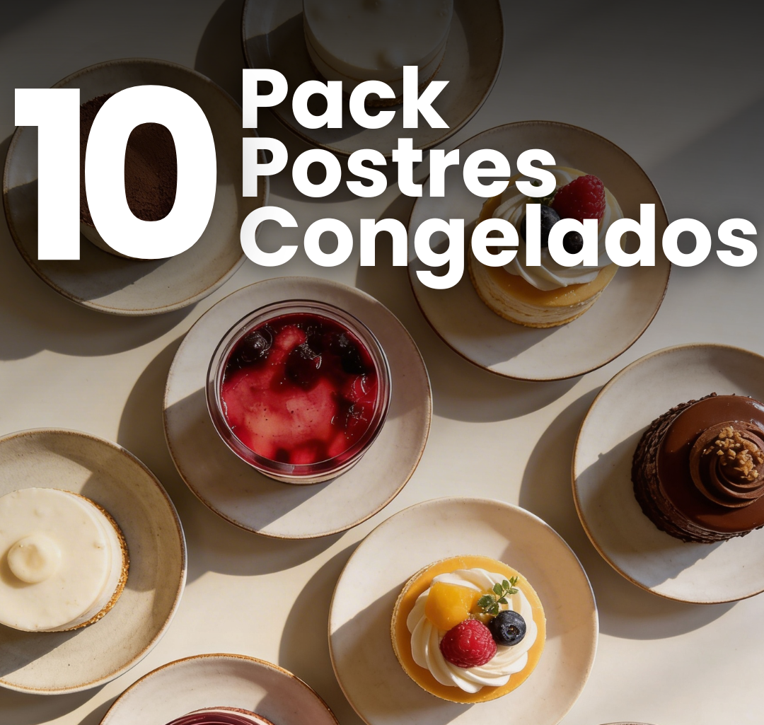 Pack 10 Postres congelados