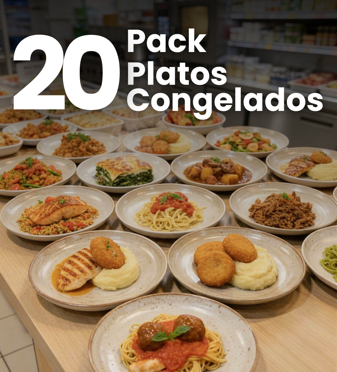 Pack 20 Platos FULL