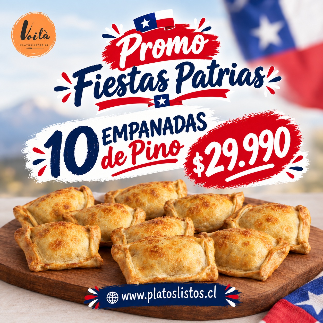Estuche Empanadas · Pongale Pino